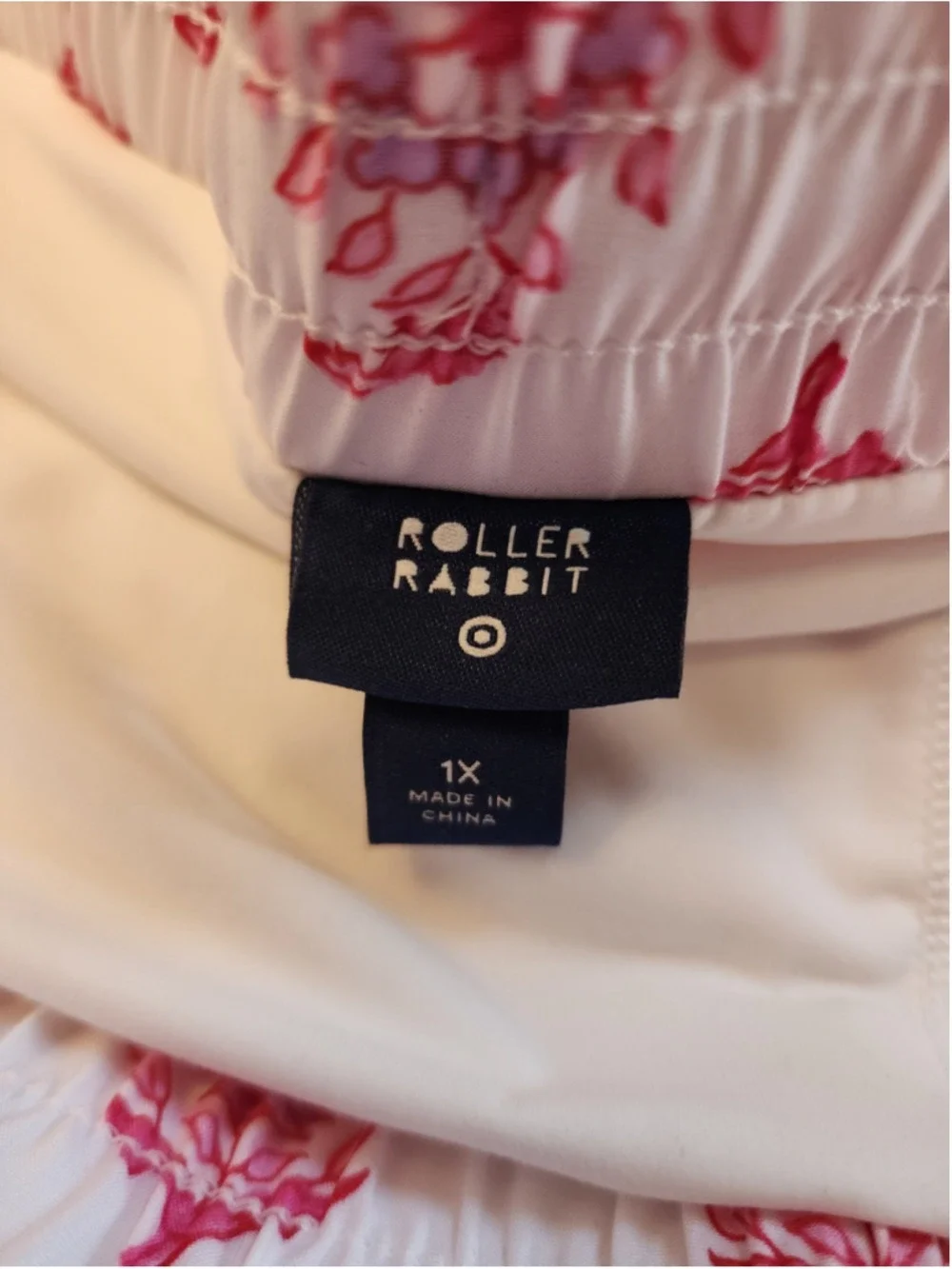 NWT Roller Rabbit x Target Pink Bouquet Athletic Shorts 1X Plus‎ RARE